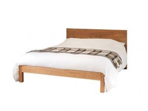 تخت خواب چوبی ساده دونفره رایان