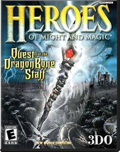  بازی heroes of might and magic – quest for the dragon bone staff for برای ps2