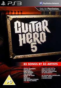  بازی guitar hero 5 برای ps3 کپی خور