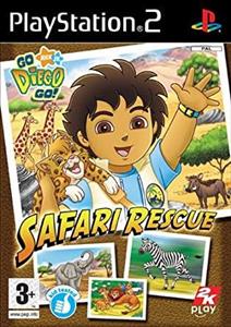 بازی go diego safari rescue برای ps2 