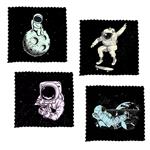 دستمال عینک کد Astronauts مجموعه 4 عددی