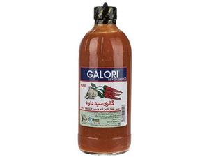 سس فلفل قرمز تند و سیر گالری سید داود حجم 474 میلی لیتر Seyed Davood Galori Garlic and Hot Sauce 474ml