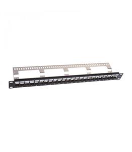 پچ پنل 24 پورت Unloaded کی نت Cat6