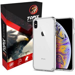 کاور تاپیکس مدل Clear Cover مناسب برای گوشی موبایل اپل iPhone XS Max