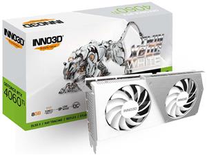 کارت گرافیک اینو تری دی مدل INNO3D RTX 4060 Ti 8GB TWIN X2 OC WHITE 