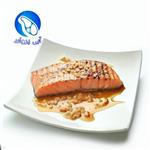 فیله ماهی قزل‌آلا کبابی سیر و کره  500 گرم