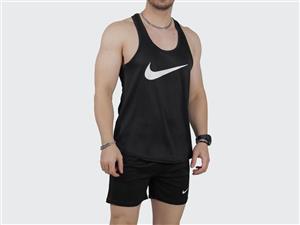 ست رکابی شلوارک ورزشی نایک سایز 2XL