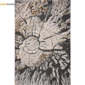 فرش ماشینی طرح پلاتینیوم کد 6022 زمینه طوسی