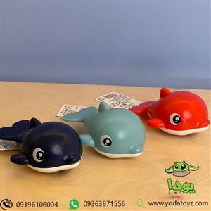 اسباب بازی حمام دلفین کوکی شناگر کد 13-888  | dolphins dabble 