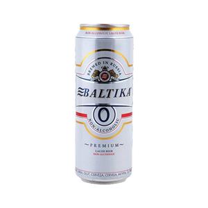 ماءالشعیر بدون الکل بالتیکا Baltika روسیه ای حجم 500 میل
