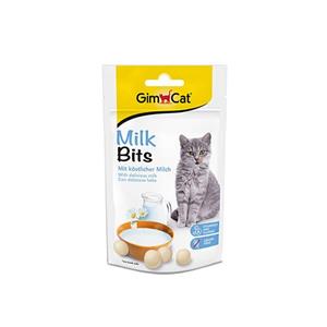 اسنک تشویقی توپی گربه با طعم شیر جیم کت GimCat Milkbits وزن 40 گرم 