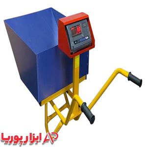 باسکول 400 کیلویی فرغونی تک چرخ نیکو