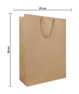 ساک دستی کرافت ضخیم 36×27