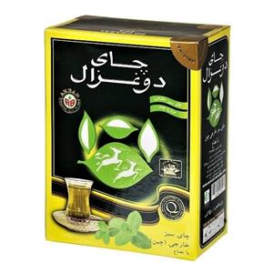 چای سبز با طعم نعناع دوغزال 250 گرمی 