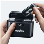 میکروفون بی‌سیم یقه‌ای گودکس Godox WES2 KIT2 Wireless Microphone