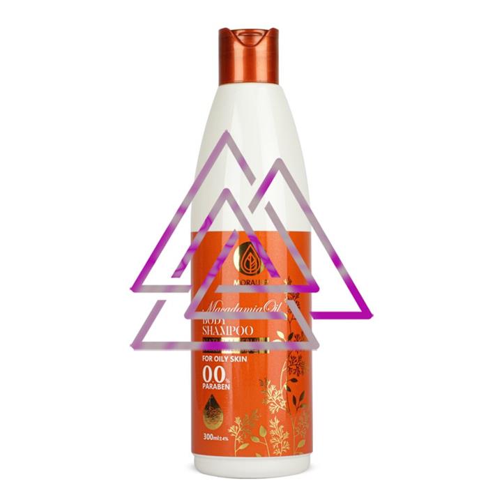 شامپو بدن حاوی روغن ماکادمیا مورال آپ