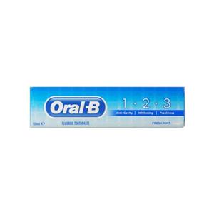 خمیر دندان 100 میلی لیتری اورال بی Oral-B 1.2.3 