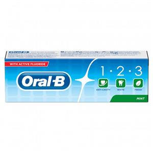 خمیر دندان 100 میلی لیتری اورال بی Oral-B 1.2.3 