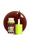 برق لب NYX مدل Fat Oil رنگ Status Update