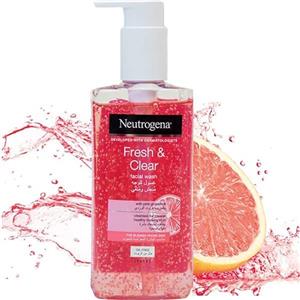 ژل شستشوی صورت گریپ فروت نوتروژینا Neutrogena Refreshingly Clear Facial Wash حجم 200 میل