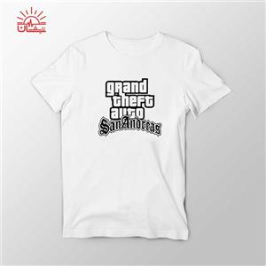 تیشرت اسپان سفید GTA