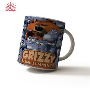 ماگ سفید GRIZZY