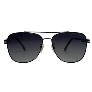 عینک آفتابی پلاریزه پورش دیزاین مدل PORSCHE DESIGN P8871 مشکی دسته پلنگی