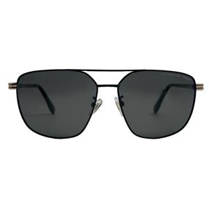 عینک آفتابی پلاریزه پورش دیزاین مدل PORSCHE DESIGN P8877 مشکی دسته طلایی