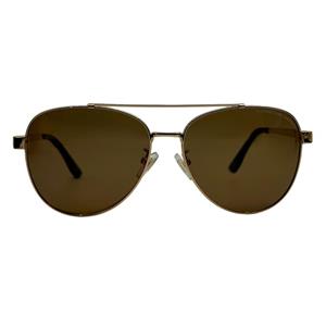 عینک آفتابی پلاریزه پورش دیزاین مدل PORSCHE DESIGN P8873 طلایی دسته مشکی