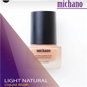 رژگونه مایع میچانو مدل MICHANO LIGHT NATURAL حجم 12 میلی لیتر