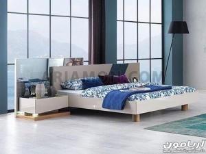 سرویس خواب چوبی  سبک مدرن BS150