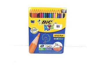 مداد رنگی 18 رنگ بیک مدل اکولوشنز اوولوشن Bic Ecolutions Evolution Coloring Pencil Pack of 18