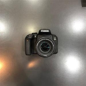 دوربین عکاسی کانن Canon EOS 800D Kit 18-55mm f/4-5.6 IS STM/دست دوم -