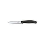 چاقوی تیغه دندانه دار سوئیسی مشکی ویکتورینوکس Victorinox Swiss Classic Paring Knife 6.7733