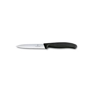 چاقوی تیغه دندانه دار سوئیسی مشکی ویکتورینوکس Victorinox Swiss Classic Paring Knife 6.7733 