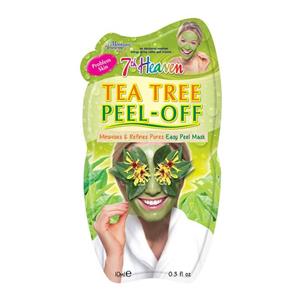ماسک لایه بردار درخت چای سون هیون tea tree 7th Heaven Tea Tree Peel Off D Stress And Helps To Purge Pores And Clear Face Mask For All Skin Types 10ml