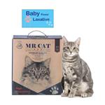 خاک گربه حاوی پودر بچه مستر کت ۱۰ لیتری Mr Cat Babies