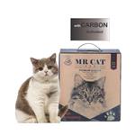 خاک گربه کربن دار مستر کت ۱۰ لیتری Mr Cat Carbon
