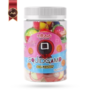 مارشمالو ژله ای مدل اسکویید گیم squidgame gummy پک 30 تایی