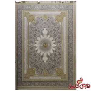 فرش نگین مشهد طرح نقره ای1226