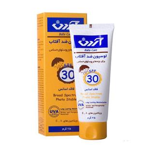 لوسیون ضد آفتاب spf 30 بچه آردن Ardene 75ml 