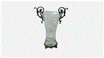 گلدان کوچک بلور پایه پیوتر یونیک کد 1226