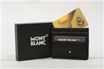 کیف کارت مون بلان  مشکی طرح کجراه (Mont Blanc)