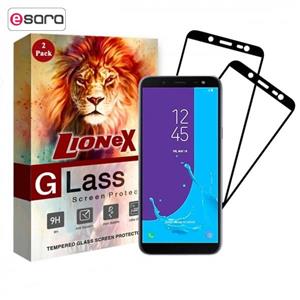 محافظ صفحه نمایش فراری مدل FGT  مناسب برای سامسونگ Galaxy J6 مجموعه دو عددی 