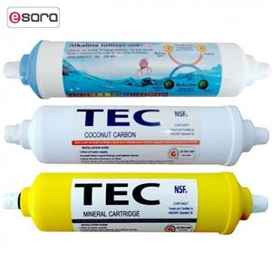 فیلتر دستگاه تصفیه آب خانگی تک مدل FT-303 مجموعه 3 عددی