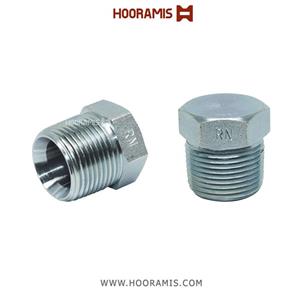 پیچ کورکن فلزی سایز ۱/۸ اینچ نری (رزوه از بیرون)