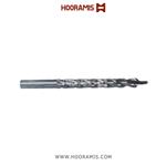 مته دوکاناله نوک دار ۱۰*۱۴۰*۱۰۰*۱۱*۱۱*۴,۵ از جنس Solid Carbide  با رزوه ریز  جهت فرزکاری و شیارزنی در  پروفیلهای uPVC , آلومینیوم و فولادی