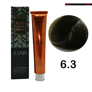 رنگ مو زانیس سری زیتونی کد 6.3