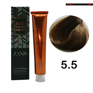 رنگ مو زانیس سری طلایی کد 5.5
