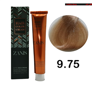 رنگ مو زانیس سری کافی شاپ کد 9.75